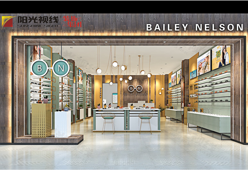 深圳bailey眼鏡店裝修設(shè)計(jì)效果圖