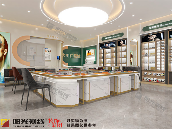 眼鏡店形象墻怎么設計制作才大氣、好看？